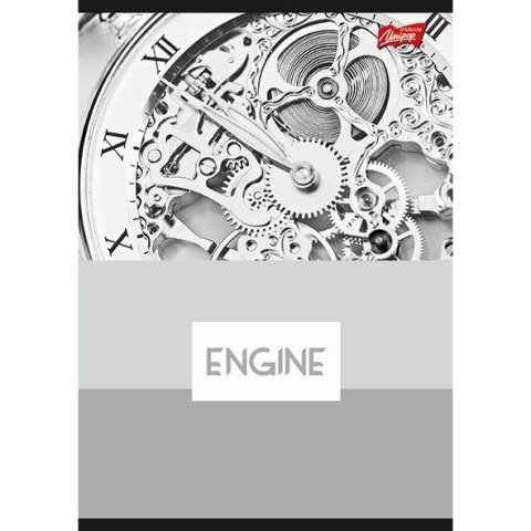 Zeszyt A5 60K Krata Laminowany Engine Inna marka