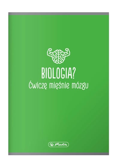 Zeszyt A5 60k kratka biologia soft touch HERLITZ - biologia Herlitz