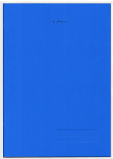 Zeszyt B5 60k kratkę okładka folii PP HERLITZ - niebieski Herlitz
