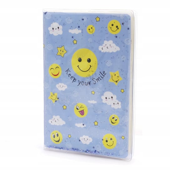 Zeszyt Emoji Wodna Okładka Brokat Notes Pamiętnik Midex