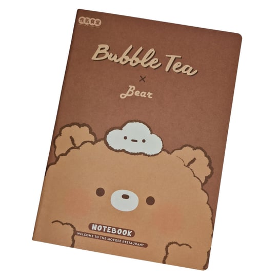 Zeszyt Notatnik Bear B5 Notebook Miś Brąz Wzór 2 Inna marka