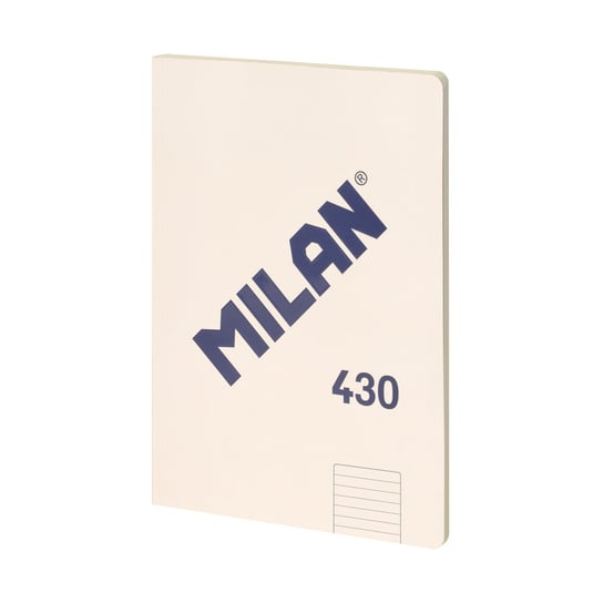 Zeszyt notes klejony A4 MILAN w linie, 48 kartek, seria 1918, beżowy Milan