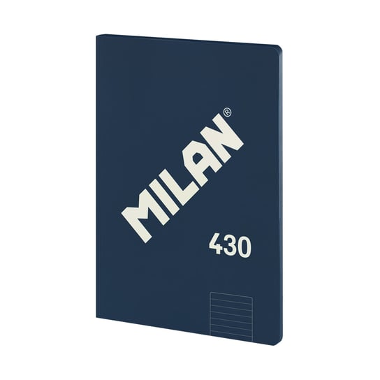 Zeszyt notes klejony A4 MILAN w linie, 48 kartek, seria 1918, niebieski Milan
