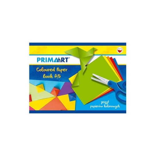 Zeszyt Papierów Kolorowych A5 10 Kolorów Prima Art 455862 Prima Art
