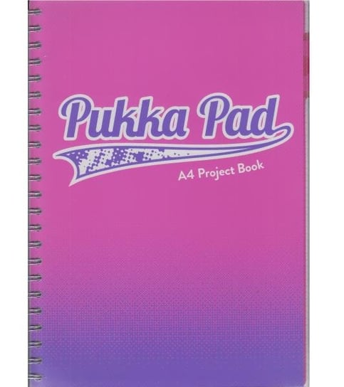 Zeszyt w kratkę, A4, Pukka Pads, Project Book Fusion Pukka Pad