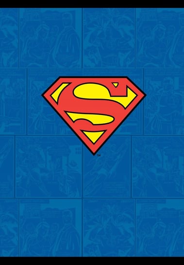 Zeszyt w kratkę, A5, WB Superman Dc Comics, Blue Eurocom