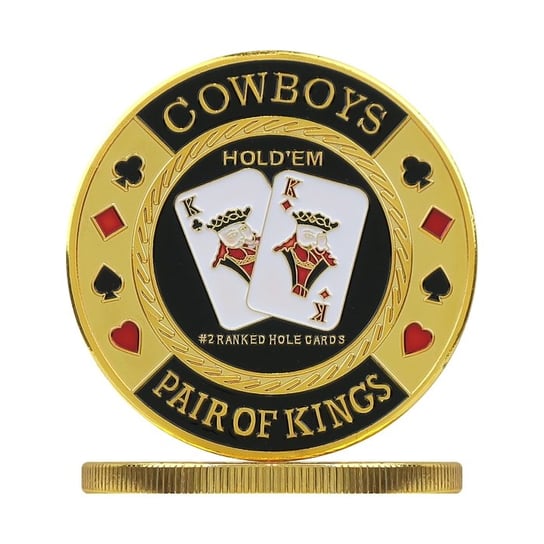 Żeton do gry w pokera COWBOYS PAIR OF KINGS, Evergreen Evergreen