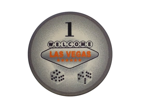 Żeton do pokera LAS VEGAS Ceramika Nominał 1, Evergreen Evergreen