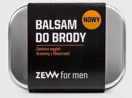 Zew For Men, Balsam Do Brody Z Węglem Drzewnym, 80ml Zew For Men