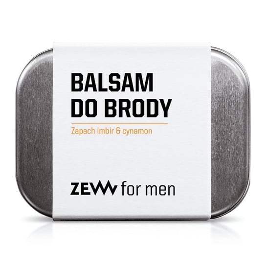 Zew For Men, Balsam Do Brody Z Węglem Drzewnym Zapach Imbir&Cynamon 80ml Zew For Men