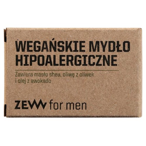 Zew For Men, Mydło Wegańskie Hipoalergiczne, 85ml Zew For Men