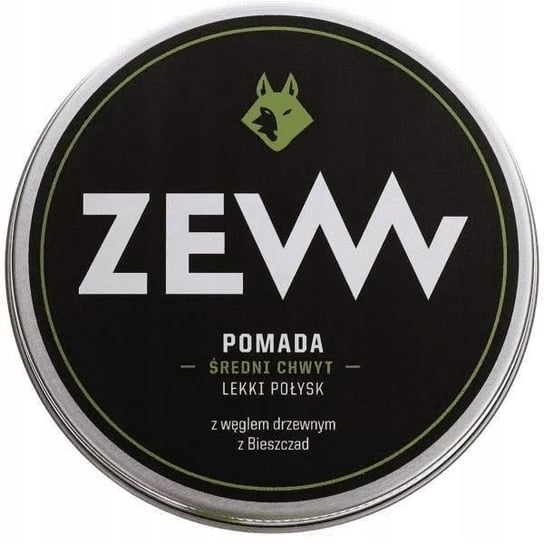 Zew For Men, pomada do włosów z węglem drzewnym z Bieszczad, 100 ml Zew For Men
