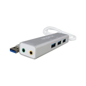 Zewnętrzna karta dźwiękowa OK. 5.1 i 3-portowy koncentrator USB 3.0 Inna marka