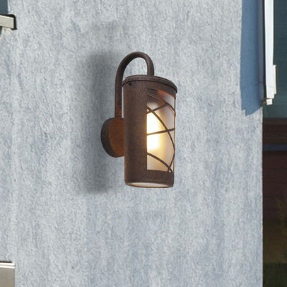 Zewnętrzna LAMPA ścienna PESCARA 8757 Rabalux elewacyjna OPRAWA do ogrodu KINKIET outdoor IP44 rdza Rabalux
