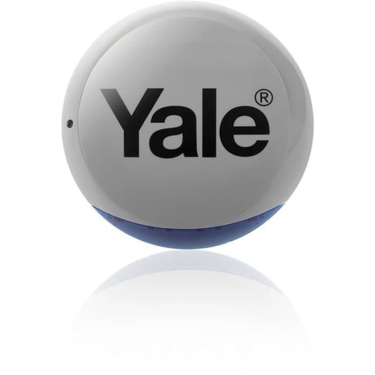 Zewnętrzna syrena błyskowa Yale AC-BXG 104dB szara do synchronizacji alarmów w domu podłączonym Inna marka