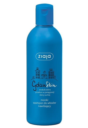 Ziaja, GdanSkin, morski szampon nawilżający do włosów, 300 ml Ziaja