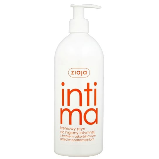 Ziaja, Intima, kremowy płyn do higieny intymnej z kwasem askorbinowym, 500 ml Ziaja