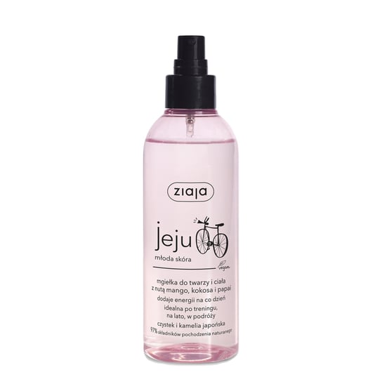 Ziaja Jeju Mgiełka Do Twarzy I Ciała Spray 200ml Ziaja