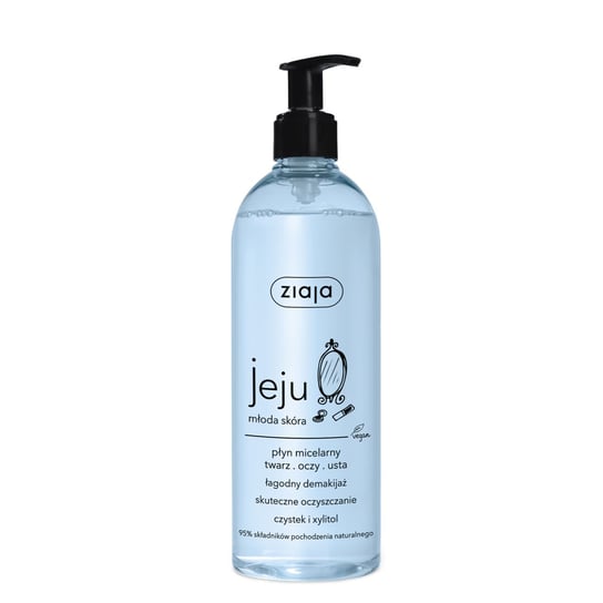 Ziaja, Jeju, płyn micelarny bezzapachowy, 390 ml Ziaja