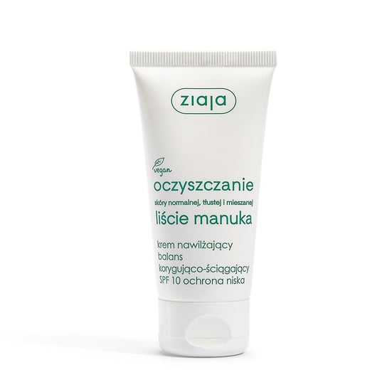 Ziaja Manuka Krem Nawilżający Na Dzień 50 ml Spf10 Ziaja