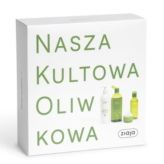 Ziaja, Oliwkowy Zestaw Świąteczny 400 ml, 500 ml, 50 ml, 200 ml Ziaja