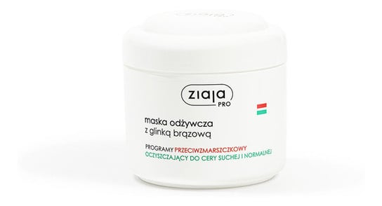Ziaja Pro Maska odżywcza z glinką brązową 200ml Ziaja