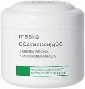 ZIAJA PRO Zielona Maska oczyszczająca z glinką zieloną + mikrodermabrazja 250ml Ziaja