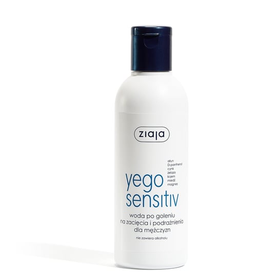 Ziaja, Yego Sensitiv, woda po goleniu, 200 ml Ziaja