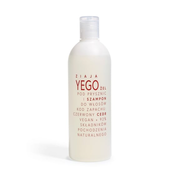 Ziaja Yego Żel Pod Prysznic I Szampon Cedr 400ml Ziaja