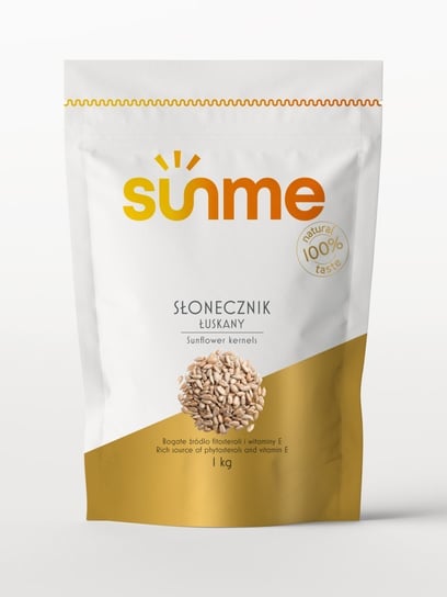 Ziarno słonecznika łuskane 1 kg Sunme