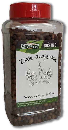 Ziele angielskie w ziarnach Savarro Gastro Professional - słoik 400 g Inna marka