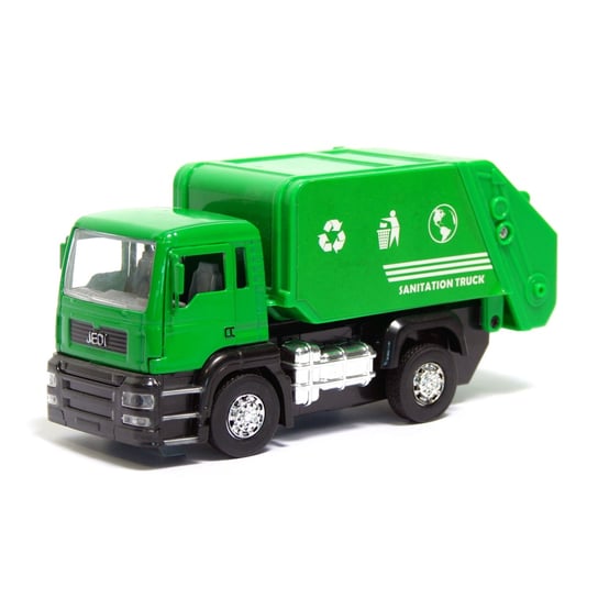 Zielona ŚMIECIARKA samochód ciężarówka Midex