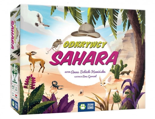 Zielona Sowa, gra rodzinna Odkrywcy: Sahara Zielona Sowa