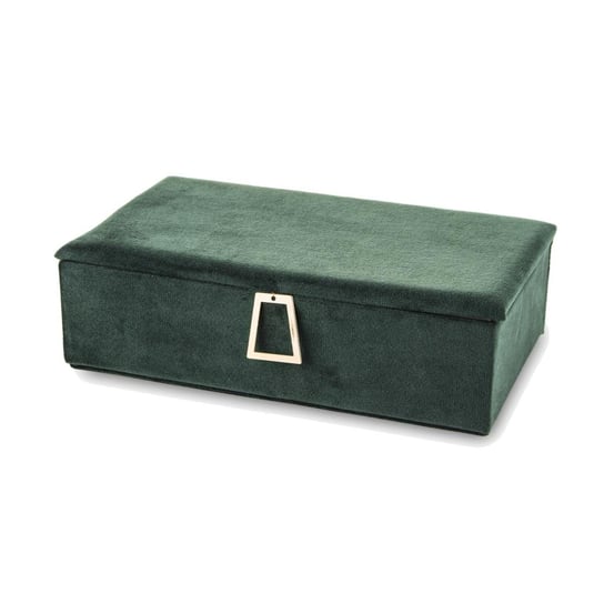 Zielona szkatułka na biżuterię Yokon Duwen