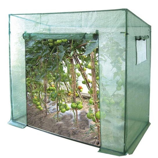 Zielona szklarnia ogrodowa na pomidory 200x80x170/148 cm Uniwersalny Garden Line