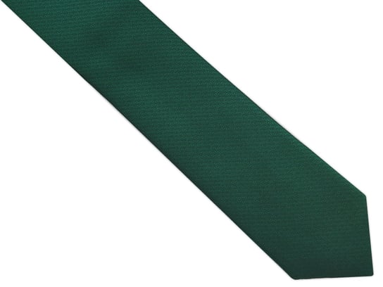 Zielony Krawat Męski - Strukturalny Materiał D343 Modini