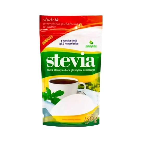 Zielony Listek Stevia 150 g doypack Zielony Listek