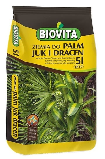 Ziemia do palm, juk i dracen BIOVITA 5L BIOVITA