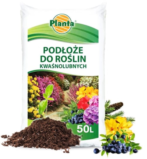 Ziemia podłoże do roślin kwaśnolubnych 50l Planta