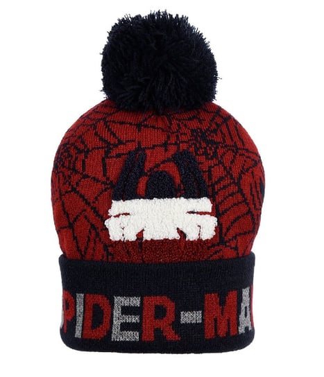 Zimowa czapka z pomponem Spider-Man Marvel  rozmiar 52 cm Marvel