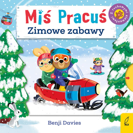 Zimowe zabawy. Miś Pracuś Davies Benji