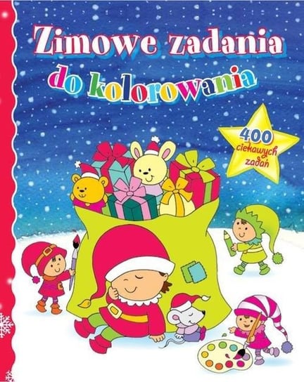 Zimowe zadania do kolorowania Wiśniewska Anna, Wiśniewski Krzysztof