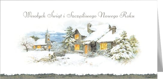 Zimowy pejzaż świąteczny L-BT 974 Czachorowski