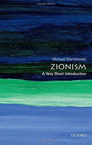 Zionism: A Very Short Introduction Stanislawski Michael