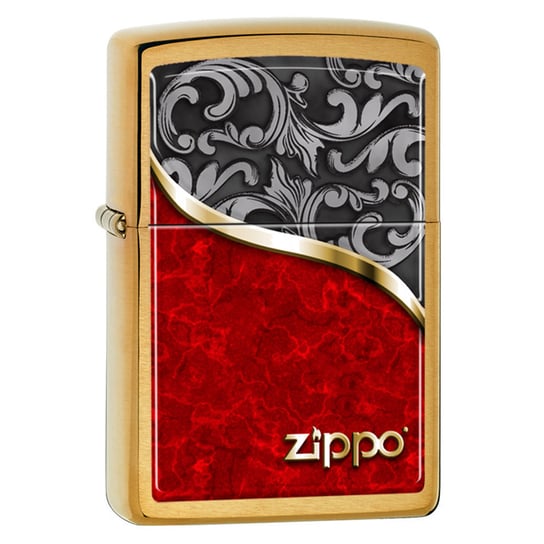 Zippo Zapalniczka Black And Gray Venetian Zippo