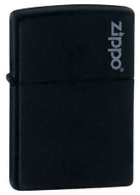 Zippo, Zapalniczka, Black Matte W/Zippo Logo Zippo