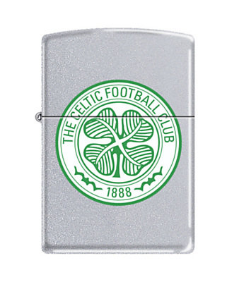 Zippo, Zapalniczka, Celtic FC, Satin Chrome Zippo