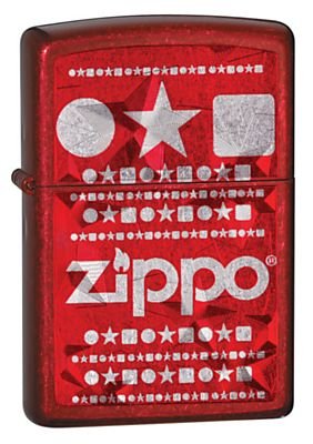 Zippo, Zapalniczka, Enigma, Candy Apple Red Zippo