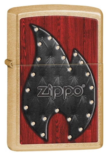 Zippo, Zapalniczka, Flame Western Style, Gold Dust Zippo