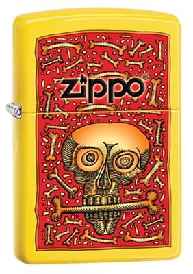 Zippo, Zapalniczka, Funky Skull with Bonnes Zippo